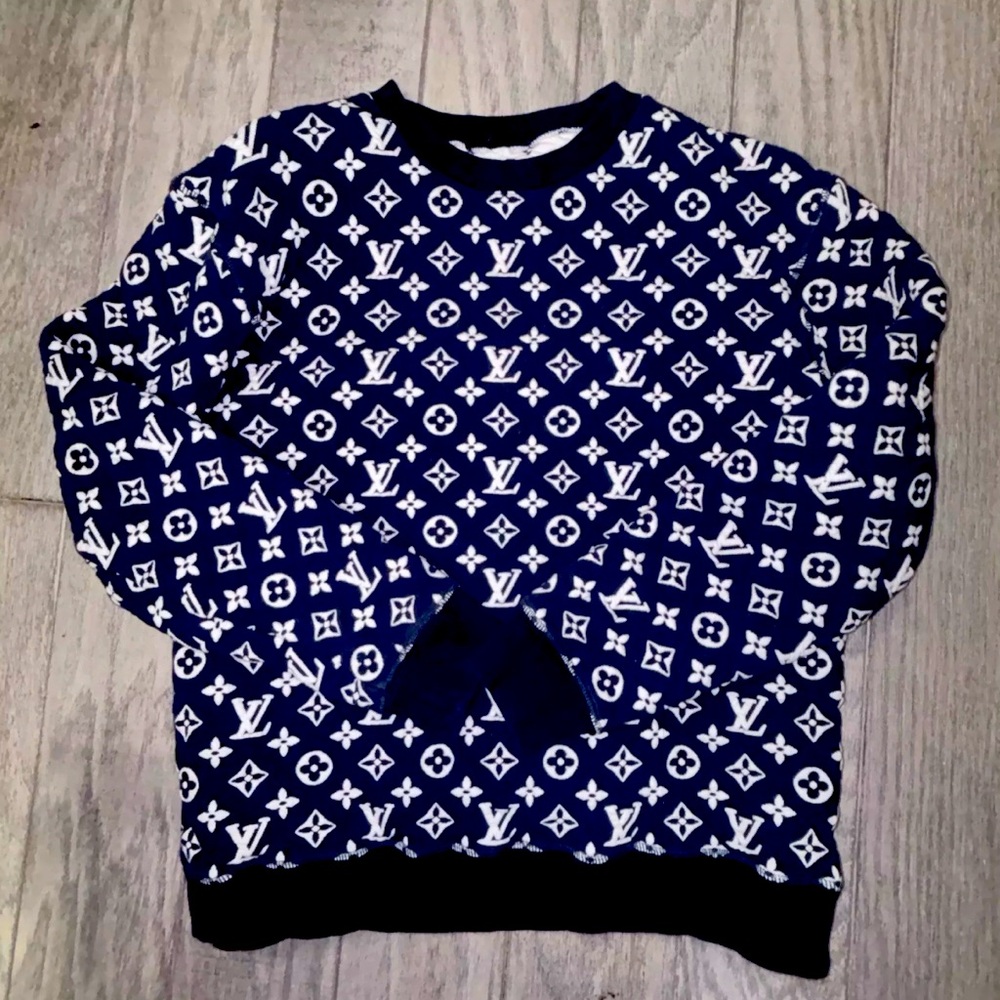 Louis Vuitton XL All over Monogram sweater